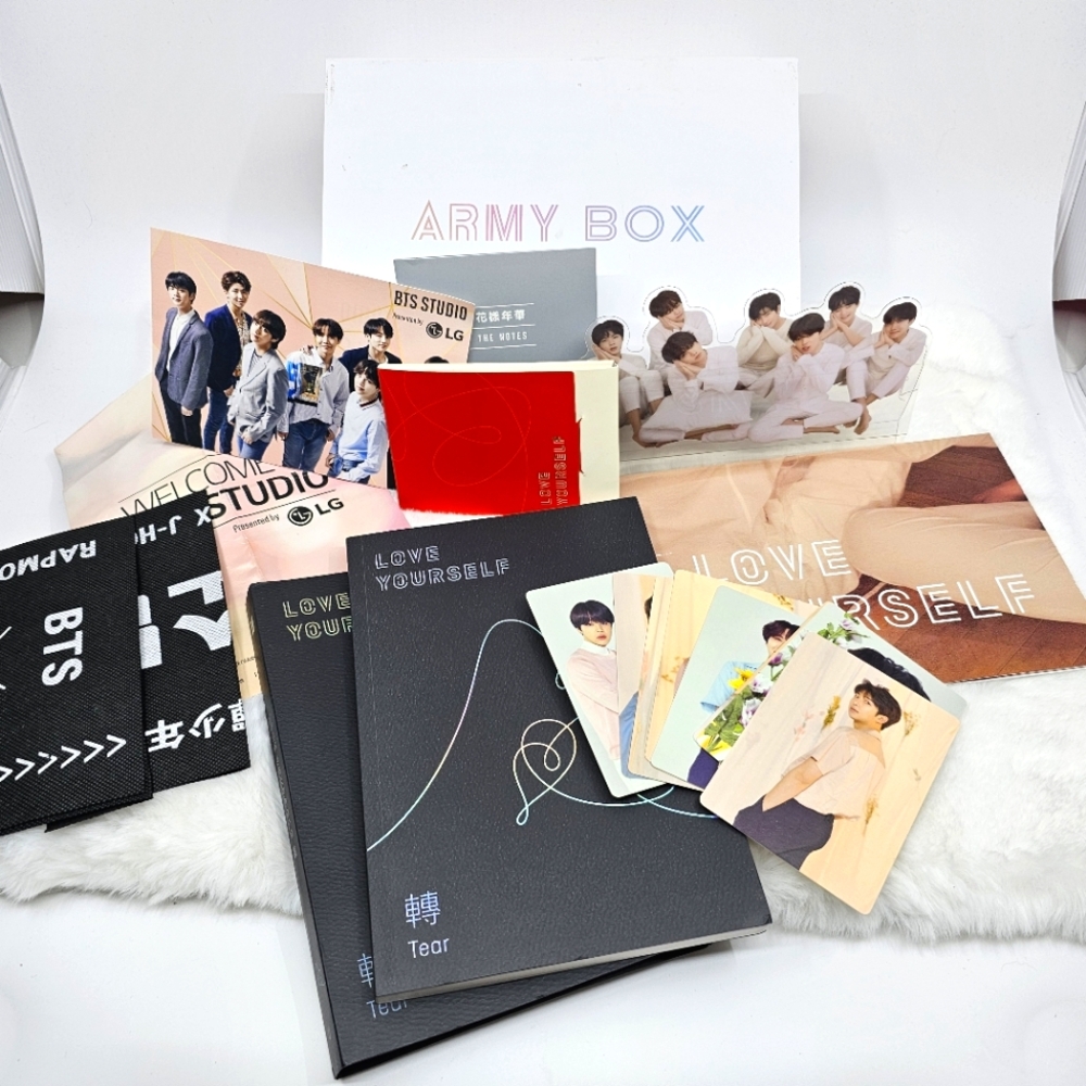 BTS Army Box studio promotional swag
